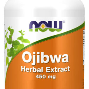 Extrato Ervas Ojibwa 450mg Now Foods 180 Cáps Importado