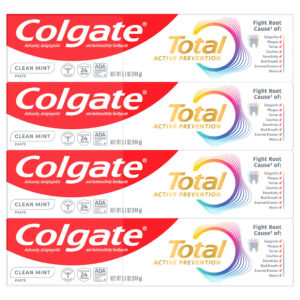 Pasta De Dentes Colgate Total Clean Mint 145 Ml, Pacote Com