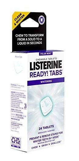 Comprimidos Para Mastigar Clareadores Listerine Ready Tabs P - Imagem 4