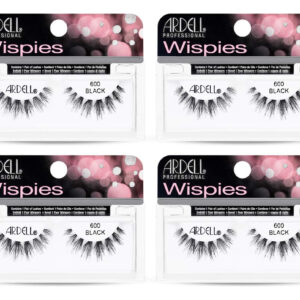 Cílios Postiços Ardell Wispies Cluster 600 (pacote Com 4)