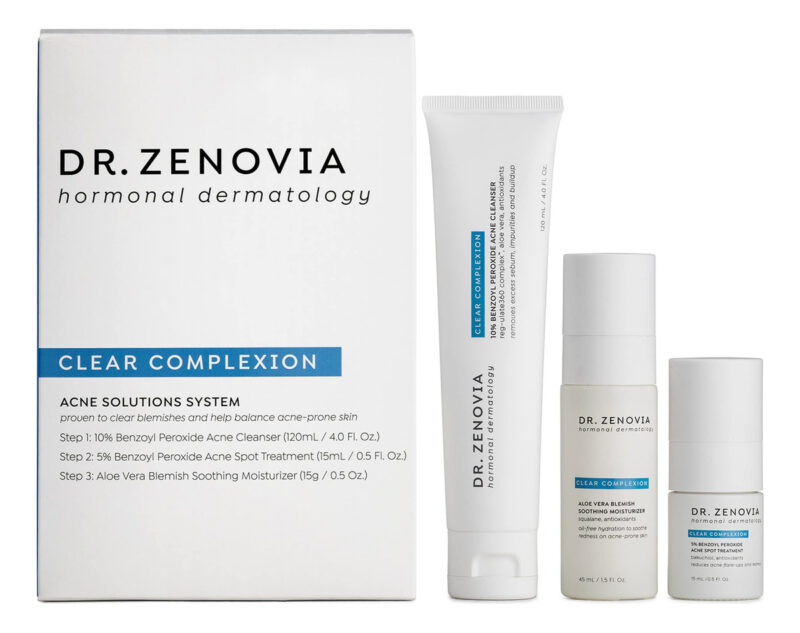 Kit Para Cuidados Com A Pele Dr. Zenovia Clear Complexion Ac