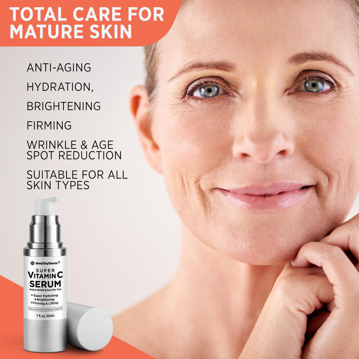 Sérum Super Vitamin C Para Mulheres Acima De 70 Anos: Vitami - Imagem 2