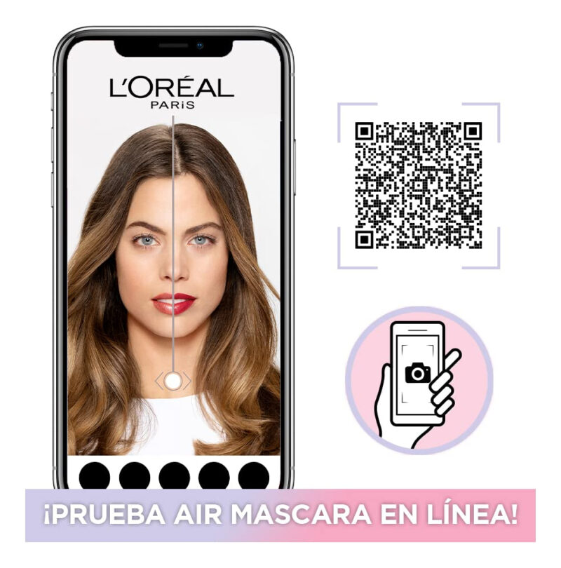 Máscara Leve Lavável Loreal Paris Mega Volume Preta - Image 8