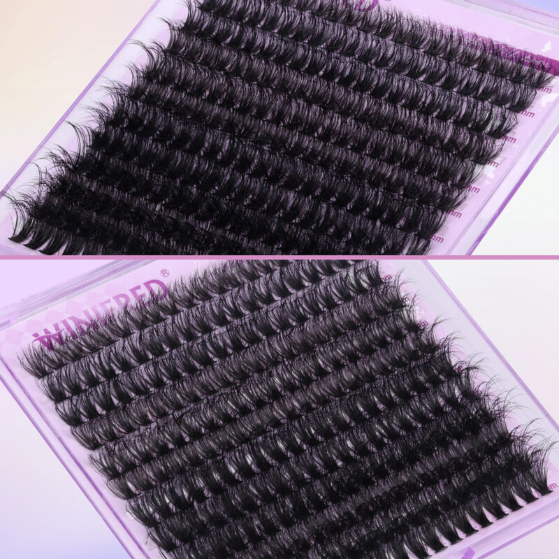 Kit De Extensão De Cílios Winifred Fluffy Lash Clusters 10-1 - Image 5