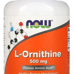 Now Foods, L-ornitina 500 Mg, 120 Cápsulas Vegetais Eua