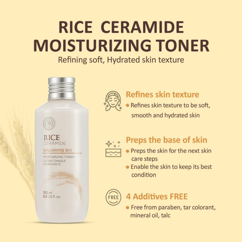 Tônico Hidratante The Face Shop Rice Ceramide W/ Rice Extra - Image 2