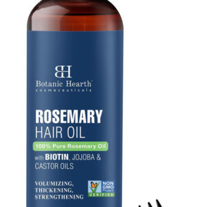 Óleo De Cabelo Botanic Hearth Rosemary Com Biotina 200ml Par