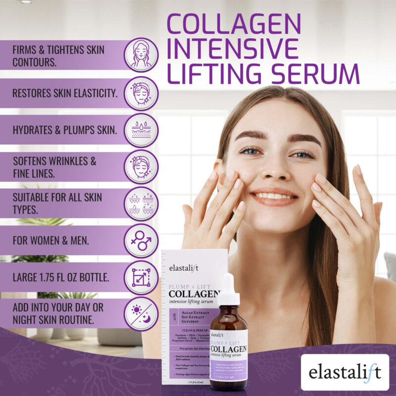 Sérum De Colágeno Elastalift Para Endurecimento Da Pele Faci - Image 6