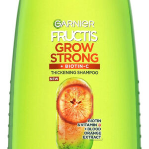 Shampoo Espessante Garnier Fructis Grow Strong Para Pele Fin