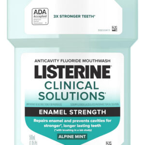 Enxaguante Bucal Listerine Clinical Solutions Enamel Strengt