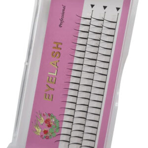 Extensões De Cílios Adiya Fishtail 8-14mm C Curl 10d Lashes