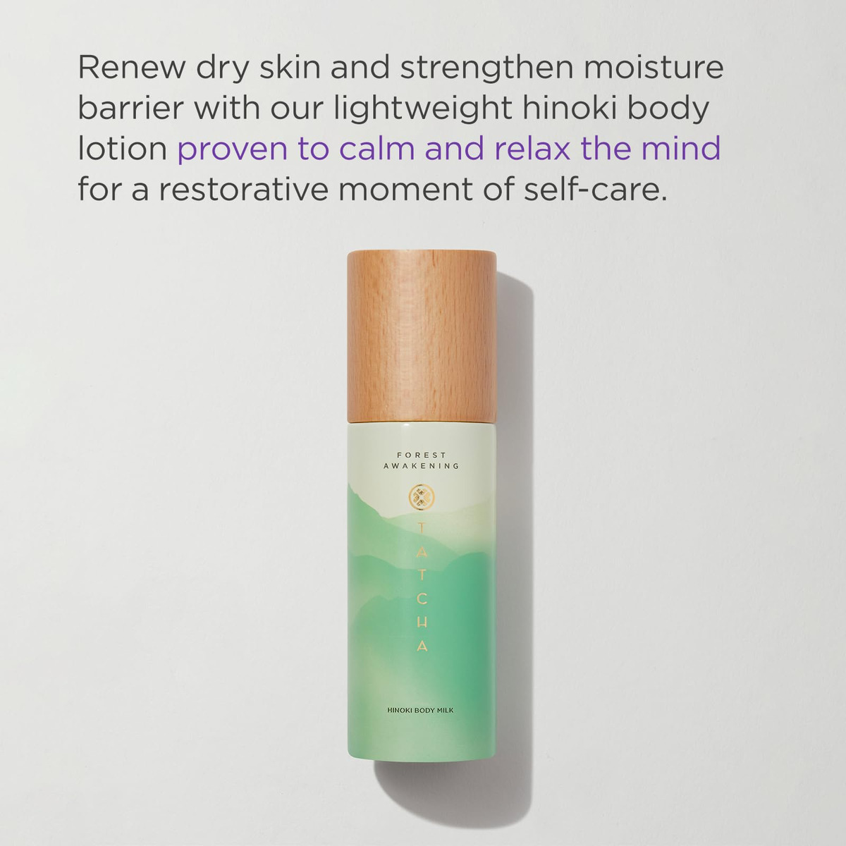 Leite Corporal Tatcha Forest Awakening Hinoki 132ml | 4,5 Fl - Imagem 3