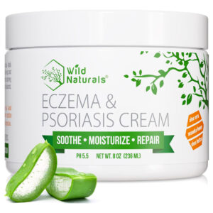 Creme De Eczema Wild Naturals Para Adultos E Crianças Com Me