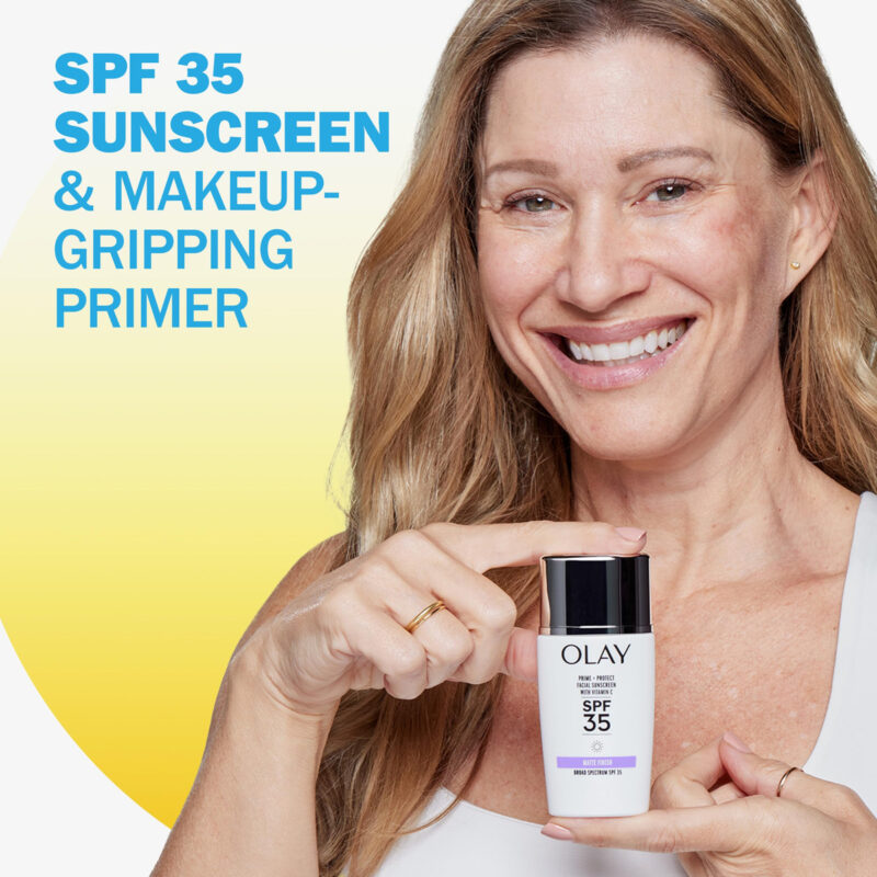 Protetor Solar Olay Prime & Protect Spf 35 40ml Matte Finish - Image 2