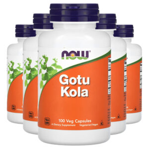 Gotu Kola 450mg 100 Cáps Importado 5un Now Foods