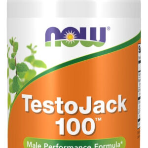 Now Foods Testojack 100 60 Cápsulas Vegetais Com Sabor Insípido