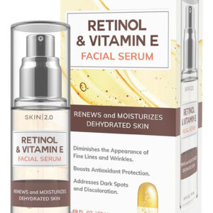 Facial Serum Skin 2.0 Retinol & Vitamin E 50ml Anti-aging