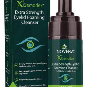 Espuma De Limpeza De Pálpebras Noveha Demodex Extra Strength