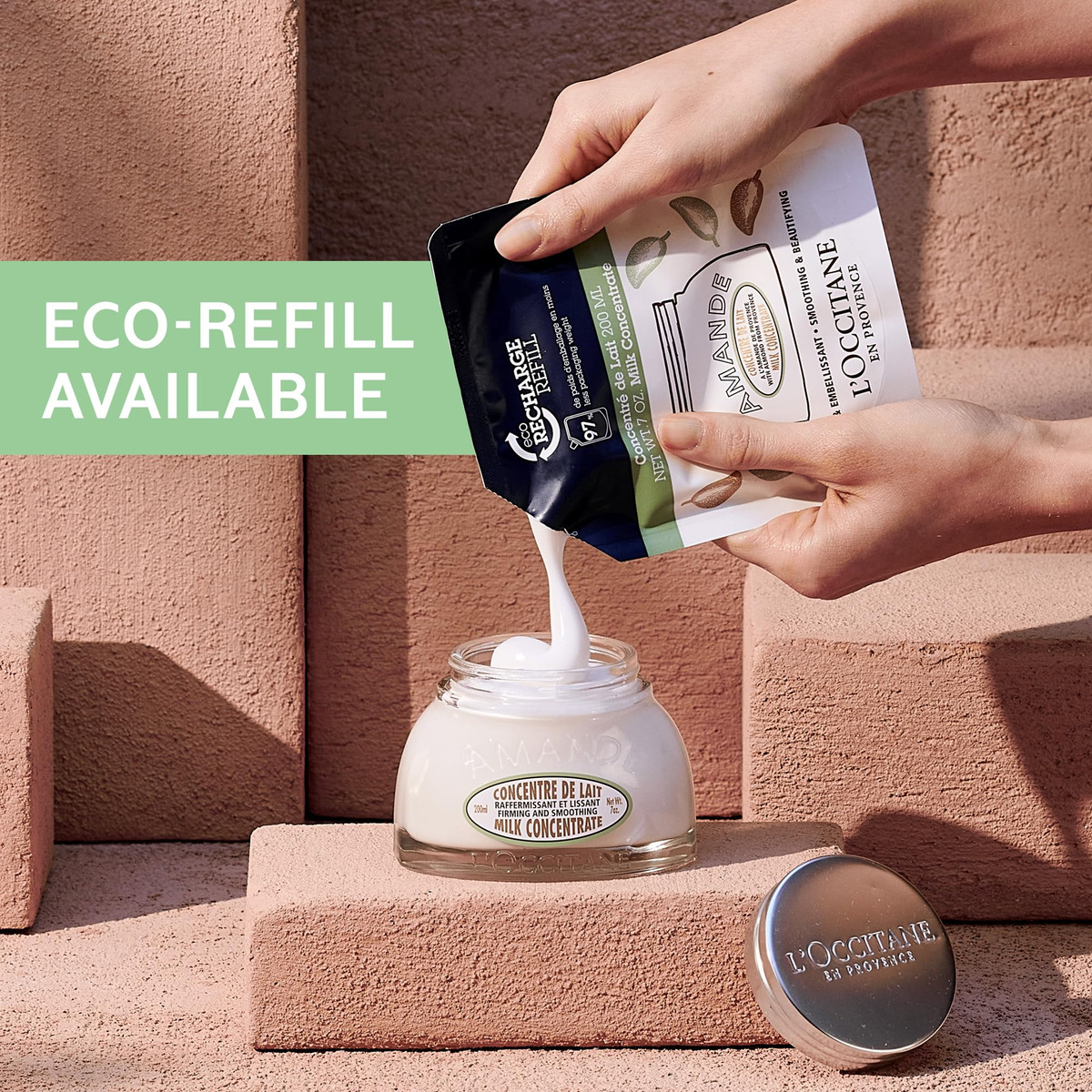 Hidratante L'occitane Concentrado De Leite De Amêndoa 200ml - Imagem 9