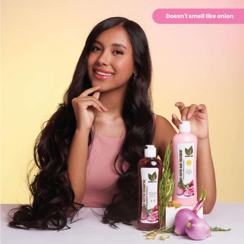 Conjunto De Cuidados Com O Cabelo Natural Sant Onion Biotina - Image 4