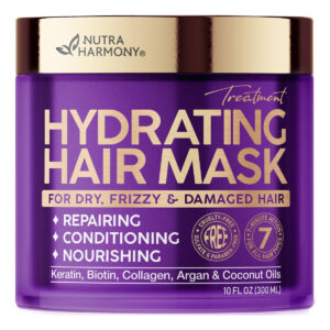 Máscara Capilar Nutraharmony Hidratante Para Cabelos Danific