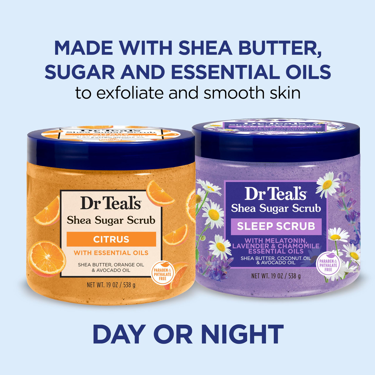 Esfoliante Corporal Dr. Teal's Shea Sugar Com Vitamina C 560 - Imagem 2
