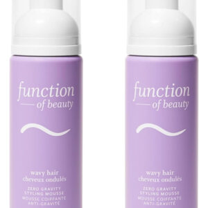 Mousse De Modelagem Function Of Beauty Wavy Hair Zero Gravit