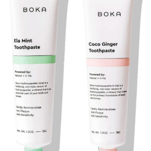 Pasta De Dentes Boka Nano Hidroxiapatita Sem Fluoreto De 40