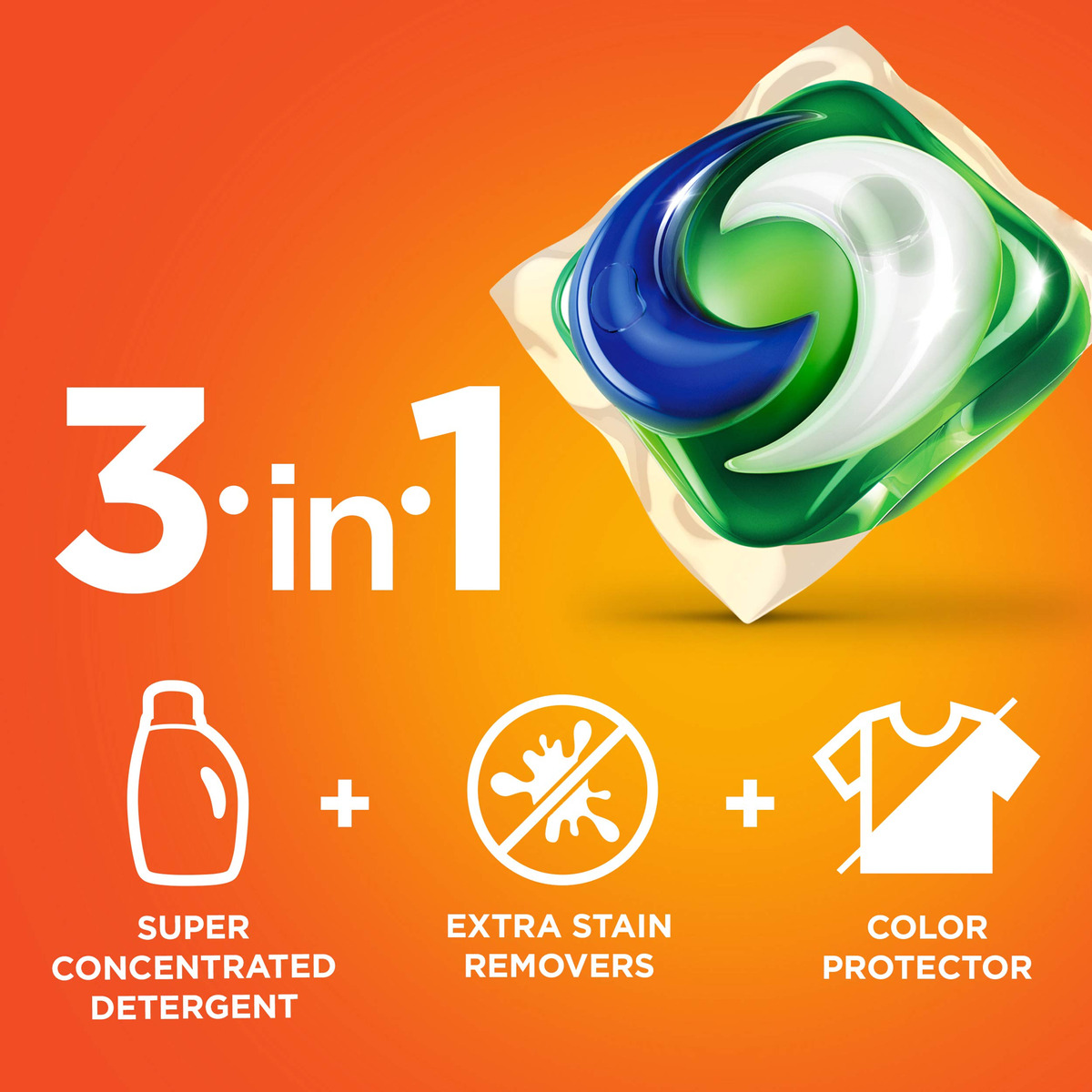Tide Pods Febreze Sport 42 Cápsulas Original 3 Em 1 - Imagem 7