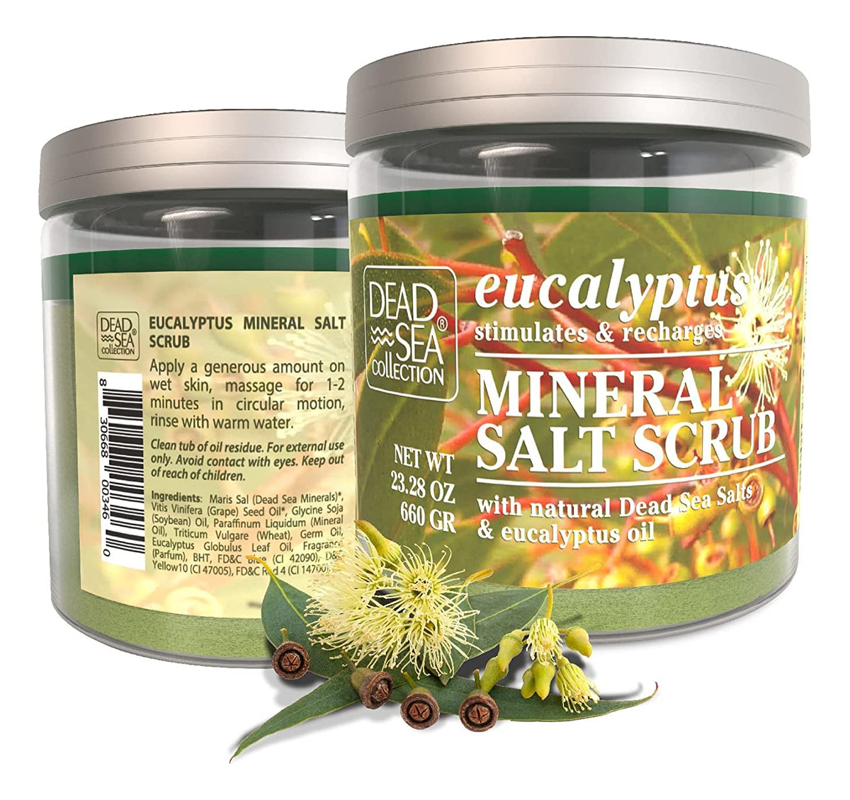 Esfoliante Corporal Dead Sea Collection Sal De Eucalipto 700 - Imagem 8