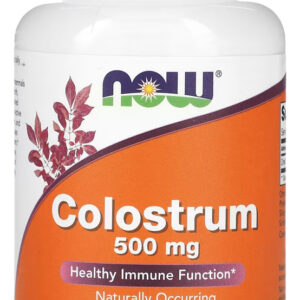 Colostro 500mg Now Foods Colostrum 120veg Cáps Importado