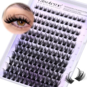 Extensões De Cílios Pawotence Lash Clusters Wispy 144 Unidad