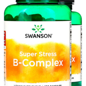 Complexo B Com Vitamina C Swanson 100 Caps Importado 2un