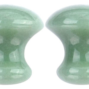 Ferramentas Faciais Uonlytech Ice Roller Green Jade Quartz 2