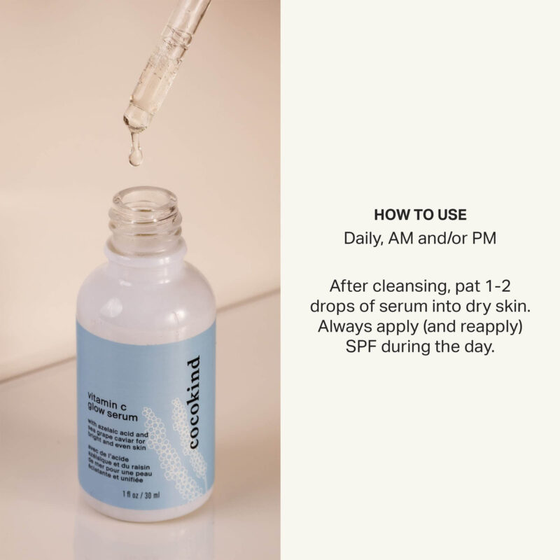 Sérum Cocokind Vitamin C Glow Com Ácido Azelaico E Uva Marin - Image 4