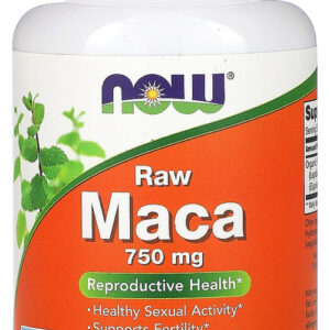 Now Foods Raw Maca Peruana 750mg 90 Veg Caps Eua/usa Sabor Sem Sabor