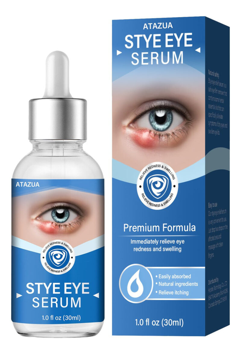 Sérum De Tratamento Ocular Atazua Sye, Limpa Cílios E Olhos