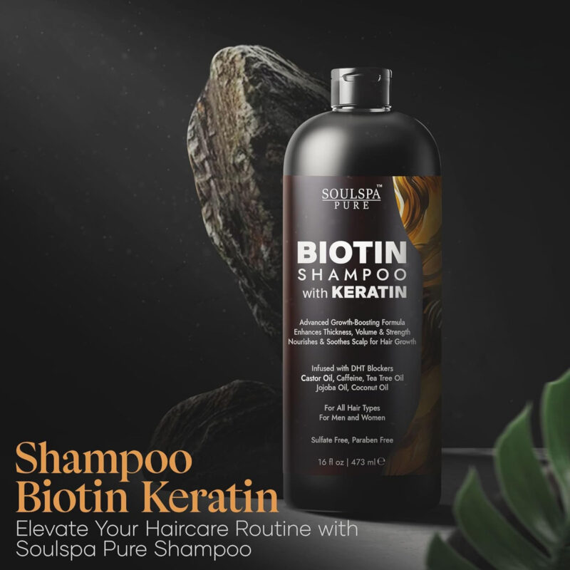 Shampoo De Biotina Com Queratina - Antiadelgaçante Avançado, - Image 4