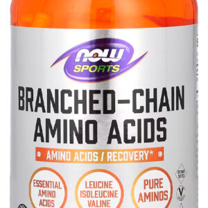 Aminoácidos Cadeia Ramificada Now Foods 240cap Importado