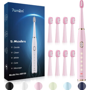 Escova De Dentes Elétrica 7am2m Sonic Para Adultos/crianças