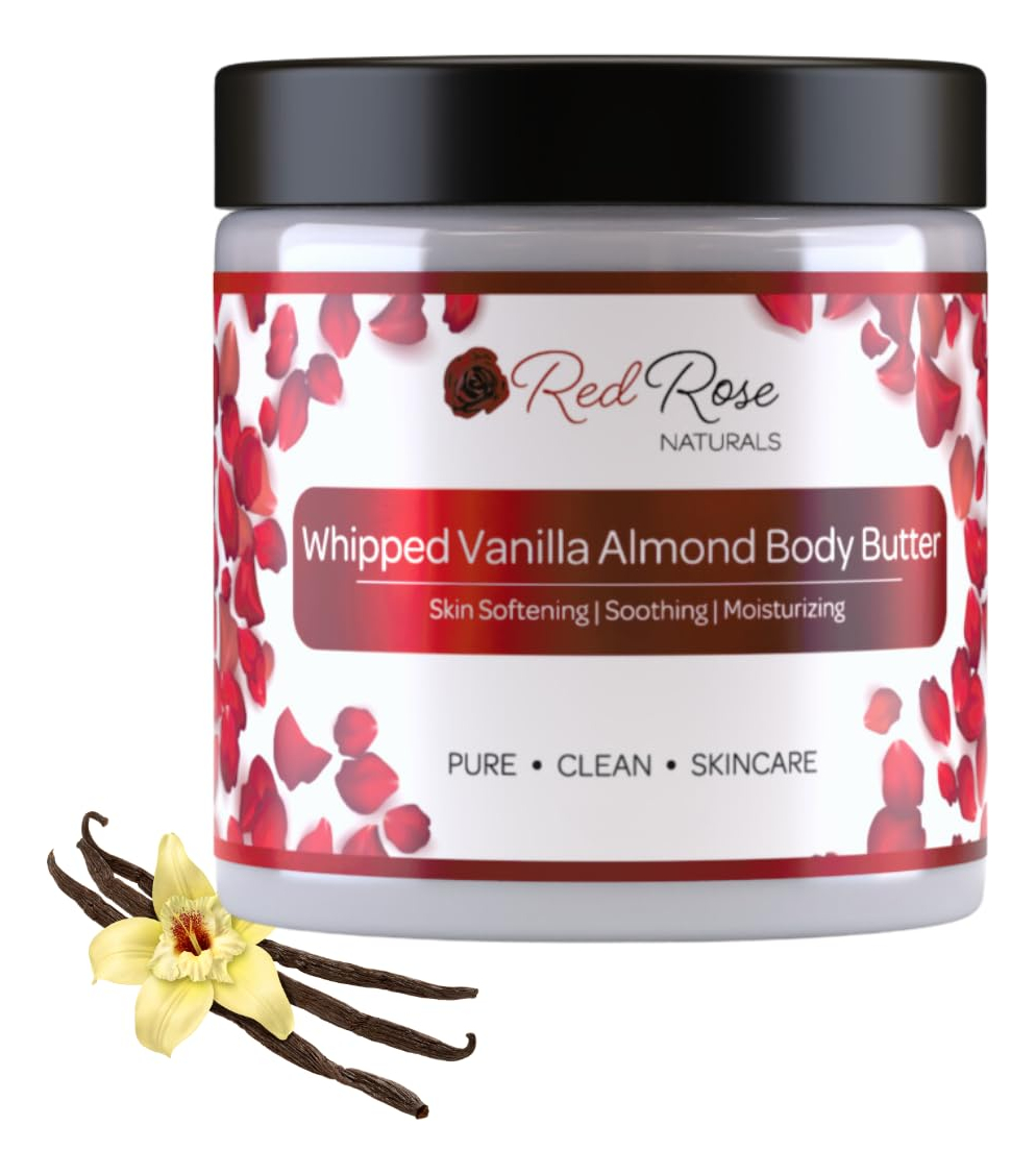 Manteiga Corporal Red Rose Naturals Perfumada De Baunilha 24