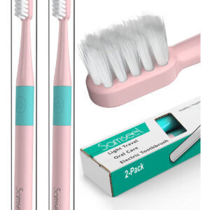 Escova De Dentes Elétrica Samseel Travel Essentials Pink, Pa