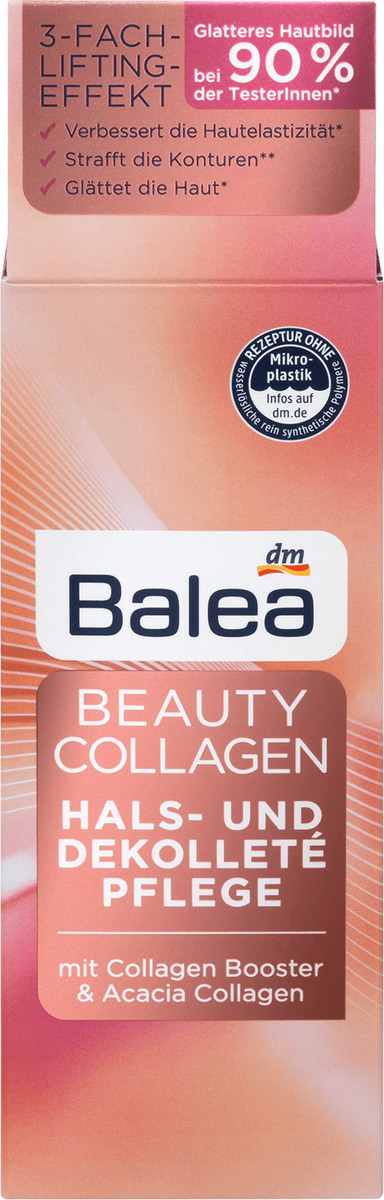 Cuidados Com O Pescoço E Decote Balea Beauty Collagen 50ml - Imagem 2