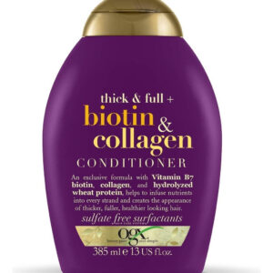 Condicionador Ogx Thick & Full Biotina E Colágeno 385ml