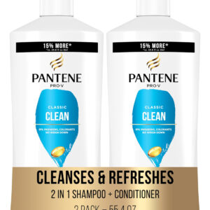 Conjunto De Shampoo E Condicionador Pantene Classic Clean 2