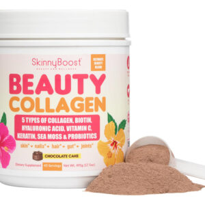 Mistura De Colágeno De Beleza Skinnyboost Ultimate Com 5 Tip