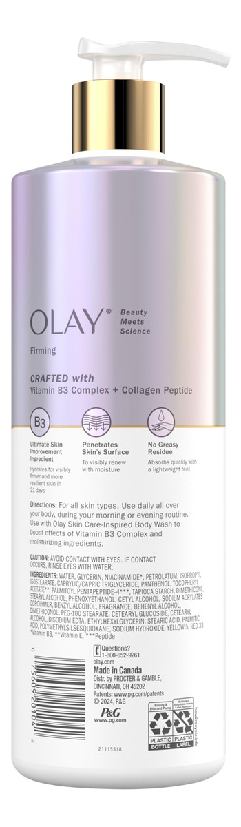 Loção Corporal Olay Reafirmante E Hidratante Com Colágeno 50 - Imagem 8