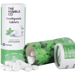 Comprimidos De Pasta De Dente The Humble Co. Hortelã Com Flú
