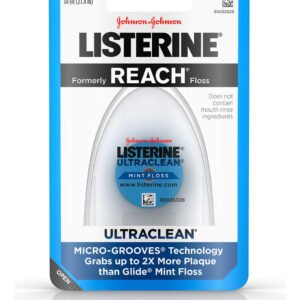 Fio Dental Listerine Ultraclean, Com Sabor De Menta, 27 Ml (