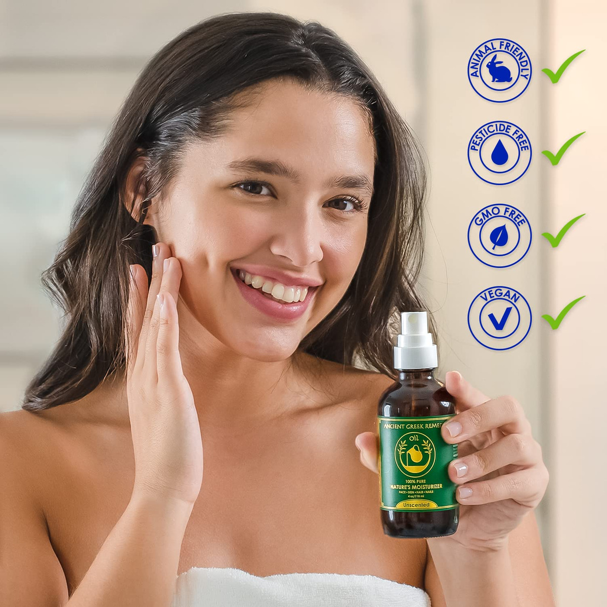 Óleo Corporal E Facial Remédio Grego Antigo Para Pele Sensív - Imagem 4